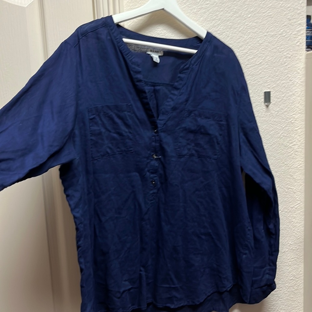 Old Navy XXL linen shirt
